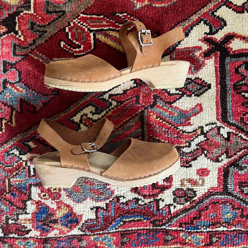 Lotta From Stockholm Low Wooden Sandals